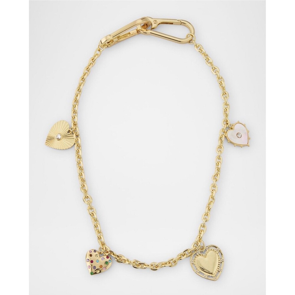 Baublebar Gold Rush Romance Bag Charm Chain New